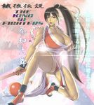  1girl breasts character_name copyright_name fatal_fury king_of_fighters large_breasts ponytail shiranui_mai solo translation_request wakino_keibun 