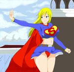  chuypucheta21 dc_comics highres non-web_source panties red_panties skirt solo supergirl underwear 