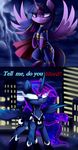  blue_feathers clothed clothing comic cosmic_hair cutie_mark detailed_background duo english_text equine eyelashes feathered_wings feathers friendship_is_magic fur hair hooves horn lightning magnaluna mammal my_little_pony night open_mouth outside princess_luna_(mlp) purple_eyes purple_feathers purple_fur purple_hair spread_wings standing teeth text twilight_sparkle_(mlp) white_eyes winged_unicorn wings 