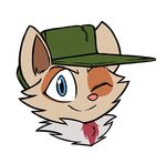  2015 alpha_channel anthro big_eyes big_head blue_eyes brown_fur brown_markings cheek_tuft colored cute digital_drawing_(artwork) digital_media_(artwork) eyebrows flat_colors fluffy front_view fur hat inner_ear_fluff league_of_legends looking_at_viewer male mammal markings multicolored_fur pink_nose riot_games simple_background smile solo tan_fur teemo toony transparent_background tuft two_tone_fur veigar-chan video_games yordle 