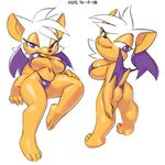  2016 anthro bat big_breasts bikini breasts butt clothed clothing female mammal rouge_the_bat side_boob skimpy solo sonic_(series) swimsuit under_boob xylas 
