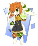  alpha_channel anthro basset_hound bracelet canine clothed clothing cubes dog female freedom_planet freedom_planet_2 fur hair jewelry mammal milla_basset orange_hair reeze0x simple_background solo tan_fur transparent_background video_games 