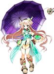  absurdres cosmic_break highres long_hair minaria solo umbrella very_long_hair wakaba 