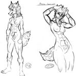  abs bandage breasts broila chest_tuft curly_hair eeveelution feet female fire flareon fluffy fur_collar hair happy harpseal invalid_tag model_sheet muscular muscular_female nintendo nipples pok&eacute;mon pubic smile standing toenails toes tuft video_games wide_hips 