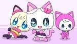  &lt;3 blue_eyes cat clothing costume cute dress feline female green_eyes halloween holidays looking_at_viewer lovelitchi male mammal meloditchi pose simple_background tamagotchi unknown_artist white_background 