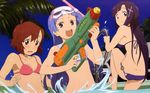  3girls aoba_tsugumi bikini kannagi_crazy_shrine_maidens nagi swimsuit zange 