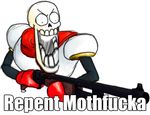  gun papyrus ranged_weapon shotgun undertale video_games weapon 