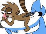  cartoon_network dripping male male/male mordecai penis regular_show rigby sex 