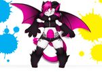  anthro chimera clothed clothing female horn hybrid looking_at_viewer lovelesskiax solo wings 