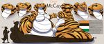  belly big_belly big_breasts breasts circe_mccay colored english_text fangs featureless_breasts female green_eyes hi_res model_sheet nixx obese open_mouth orange_scales orange_skin overweight reptile scales scalie simple_background snake stripes tall text white_belly 