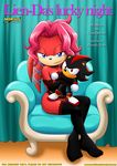  anthro bbmbbf cover female lien-da mobius_unleashed naughty_face palcomix plushie shadow_the_hedgehog solo sonic_(series) toy 