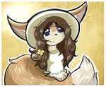  big_tail canine chelsea chelsea_larimore cute female fennec fluffy fluffy_tail fox foxy101 icon mammal sundress 