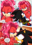  anthro bbmbbf bdsm breasts butt comic domination female female_domination lien-da male male/female mobius_unleashed nipples nude oral palcomix penis pussy sex shadow_the_hedgehog sonic_(series) 