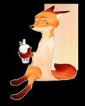  anthro canine dbwoqjq123 disney fox fur male mammal nick_wilde zootopia 