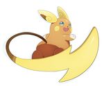  absurd_res alolan_raichu ambiguous_gender flying hi_res hovering mammal mouse nintendo open_mouth pok&eacute;mon regional_variant rodent simple_background sssonic2 video_games 