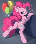 2016 anus butt cutie_mark earth_pony equine female feral friendship_is_magic hair horse mammal my_little_pony pinkie_pie_(mlp) pony pussy solo 