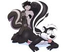  anal anal_penetration anthro butt dark_fur deke doggy_(disambiguation) eroborus from fur invalid_tag looney_tunes male male/male mammal penetration pep&eacute;_le_pew skunk warner_brothers 