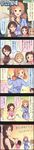  &gt;_&lt; 4girls 5koma ^_^ artist_request blonde_hair blush brown_eyes brown_hair character_name cinderella_girls_gekijou closed_eyes comic eating food green_eyes hair_ornament hairband highres idolmaster idolmaster_cinderella_girls jewelry koga_koharu komatsu_ibuki long_hair long_image low_twintails multiple_girls muramatsu_sakura necklace official_art one_eye_closed orange_hair pink_eyes shinohara_rei short_hair short_twintails smile sweatdrop tall_image translated twintails wavy_mouth 