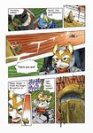  2002 anthro arwing canine clothing comic english_text fox fox_mccloud male mammal nintendo official_art star_fox text unknown_artist video_games 