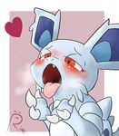  &lt;3 2016 blush claws digital_media_(artwork) female hi_res mammal nidorina nintendo open_mouth pok&eacute;mon red_eyes rime_the_vixen solo tongue tongue_out video_games 