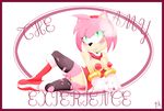  amy_rose anthro big_breasts blush breasts clothed clothing english_text erect_nipples female fishnet goat-head_(artist) green_eyes hair hedgehog mammal nipples open_shirt pink_hair pose pussy smile solo sonic_(series) spread_legs spreading text torn_clothing 