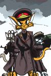  canine clothing feline male mammal military spaceweasel2306 toony uniform weapon 