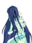  alpha_channel anorexia black_hair black_lady_of_bradley_lake blouse clothing dress faceless_female female ghost hair humanoid long_hair repeat_(visual_novel) shirokoi simple_background skinny skirt solo spirit torn_clothing transparent_background 