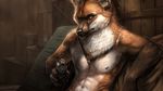 anthro canine fox gun male mammal ranged_weapon rhyu solo weapon 
