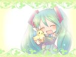  chibi chick hatsune_miku tagme vocaloid 