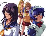  ikkitousen kanu_unchou ryomou_shimei sonsaku_hakufu white 