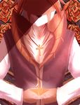  2016 brown_fur card clothing cross flower fur jacket jewelry male mammal multicolored_fur necklace orange_fur origami owen_(repeat) paper_crane papercraft plant red_panda repeat_(visual_novel) screencap shirokoi solo sunlight tarot_card white_fur 