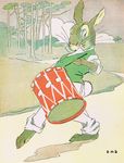  1926 anthro clothed clothing james_affleck_shepard lagomorph male mammal rabbit solo traditional_media_(artwork) uncle_remus&#039;s_tales 