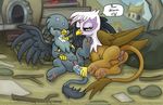  alternate anal anus avian cart clitoris digitigrade dildo duo ejaculation female female/female feral friendship_is_magic gabby gabby_(mlp) gaping gilda_(mlp) gryphon improvised_sex_toy messy my_little_pony navel orgasm pawpads paws penetration pussy pussy_ejaculation pussy_juice rainbow_dash_(mlp) rear_view sex_toy smudge_proof soles spread_legs spreading tail_tuft teats tuft variant wet 