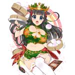  :o animal_ears bamboo_steamer bangs baozi black_footwear black_hair blue_eyes blunt_bangs bouncing_breasts bow breasts bursting_breasts chinese_clothes cleavage cleavage_cutout colored_eyelashes cow_ears crop_top dragon dragon_ornament dragon_print eastern_dragon fake_horns floating_hair floral_print food frills green_bow green_shirt green_skirt hair_bow hand_up high_heels holding holding_tray horns huge_breasts kusaka_souji long_hair looking_at_viewer menu midriff miniskirt miru_holstein motion_blur motion_lines nail_polish navel official_art one_knee open_mouth pencil_skirt pink_nails red_bow ribbon-trimmed_legwear ribbon_trim shirt shoes short_sleeves sidelocks skirt solo sparkle spilling star straight_hair surprised sweatdrop tassel thighhighs tiara transparent transparent_background tray turtleneck uchi_no_hime-sama_ga_ichiban_kawaii unfastened wardrobe_malfunction white_legwear wide-eyed wrist_cuffs zettai_ryouiki 