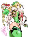  blonde_hair blue_eyes cammy_white doboshiru green_jumpsuit nintendo ponytail red_eyes scarf sheik street_fighter super_smash_bros. the_legend_of_zelda 