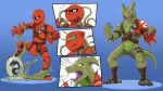 16:9 2019 anthro blue_background bodily_fluids bodysuit bound claws clothing comic dragon egg encasement epic_games feet forced forced_transformation fortnite goo_string goo_transformation green_body horn human human_to_anthro hybrid_(fortnite) lizardman_(artist) male mammal ninja ranged_weapon red_bodysuit red_skinsuit scalie shocked shuriken simple_background skinsuit solo species_transformation sweat sweatdrop takeover talons tight_clothing toes torn_clothing transformation transformation_sequence warrior weapon widescreen yellow_sclera