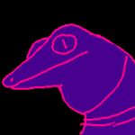 ambiguous_gender animated avian bird comic feral gecko group guncht icon lizard low_res mammal mustelid musteline pelecaniform question_mark reptile scalie shoebill thumbnail trio true_musteline weasel