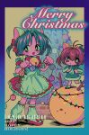  2023 2girls :d :o ahoge animal_ears animal_hat antlers apron bell blue_border blush border bow bright_pupils brown_eyes brown_hair capelet cat_ears cat_hat christmas_lights christmas_ornaments christmas_tree collared_dress colored_skin dejiko di_gi_charat dress eyes_visible_through_hair film_grain frilled_apron frills full_body fur-trimmed_capelet fur-trimmed_dress fur-trimmed_footwear fur_trim gema gradient_border green_capelet green_dress green_eyes green_footwear green_hair hair_bell hair_bow hair_ornament hat headband highres holding holding_sack leg_up looking_at_viewer menma_(enaic31) merry_christmas multiple_girls neck_bell open_mouth paw_pose pink_skin pom_pom_(clothes) puchiko puffy_short_sleeves puffy_sleeves purple_border red_bow red_dress red_footwear sack santa_costume santa_dress shoes short_hair short_sleeves simple_background smile socks standing white_apron white_headwear white_pupils white_socks wing_collar yellow_background yellow_headband 