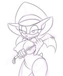  anthro areola bat big_breasts breasts erect_nipples female mammal nipples rouge_the_bat smile solo sonic_(series) supersonicrulaa 
