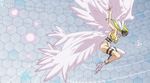  angel angewomon animated blonde_hair digimon digital_monster nail_polish tagme wings 