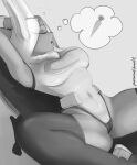 animal_ears animal_humanoid breasts camel_toe carrot clothing eyelashes eyes_closed female food grey_background hair hi_res humanoid lagomorph lagomorph_humanoid legwear leotard leporid_humanoid mammal mammal_humanoid my_hero_academia navel_outline open_mouth paranoiddroid plant rabbit_humanoid rumi_usagiyama simple_background sleeping solo thick_thighs thigh_highs thought_bubble vegetable white_hair wide_hips