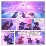  2022 anthro clothed clothing comic dungeons_and_dragons english_text group hasbro hi_res kobold male saintmonstre scalie speech_bubble text wizards_of_the_coast 