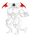  absurd_res chastity_(disambiguation) demon dragmon hi_res invalid_tag machine male muscular nipples robot submissive tail 