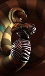  2016 3d_(artwork) anthroanim breasts clothed clothing cobra digital_media_(artwork) female jamila_queen_cobra naga reptile scalie smile snake 