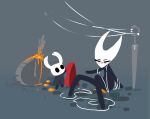 2_horns after_sex algobav ambiguous_fluids arthropod belly black_arms black_belly black_body black_eyes black_legs blood blush bodily_fluids cloak clothed clothing colored_blood corpse death digital_media_(artwork) duo enemy eyebrows eyes_closed female grey_cloak grey_clothing helping hollow_knight horn hornet_(hollow_knight) nude orange_blood red_cloak red_clothing silk stepbrother_(lore) stepsibling_(lore) stepsister_(lore) team_cherry the_knight_(hollow_knight) unusual_blood unusual_bodily_fluids vessel_(species) weapon
