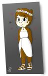 absurd_res accessory anthro blush brotha&#039;s cartoon_network clothing collar dress eulipotyphlan female flower flower_in_hair footwear hair hair_accessory hedgehog hedgehog_(sci) hi_res mammal plant sandals simple_background solo summer_camp_island white_clothing white_dress