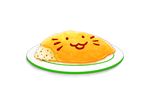  cat_smile food original signed white yuyhwa 