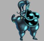  al_gx anthro belly big_breasts big_butt black_body breasts butt casual_nudity digital_media_(artwork) female generation_6_pokemon goo_creature goodra hi_res huge_butt huge_thighs larger_female nintendo nude opal_(al_gx) overweight overweight_anthro overweight_female pokemon pokemon_(species) purple_body regional_form_(pokemon) shell size_difference slightly_chubby slightly_chubby_female slime solo symbiote thick_thighs wide_hips 