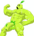  2024 arkyhorny balls big_muscles electronic_arts elemental_creature elemental_humanoid fist flexing flora_fauna genitals glans hi_res huge_muscles humanoid humanoid_genitalia humanoid_penis leaf male muscular muscular_humanoid muscular_male nipples not_furry nude open_mouth peashooter_(pvz) pecs penis plant plant_humanoid plants_vs._zombies popcap_games simple_background solo vein veiny_penis white_background 