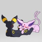 1:1 black_(eeveelution_squad) duo eeveelution eeveelution_squad espeon fellatio female feral generation_2_pokemon grey_background hi_res leafy_green lying male nintendo on_back on_front oral pearl_(eeveelution_squad) penile pokemon pokemon_(species) sex simple_background umbreon